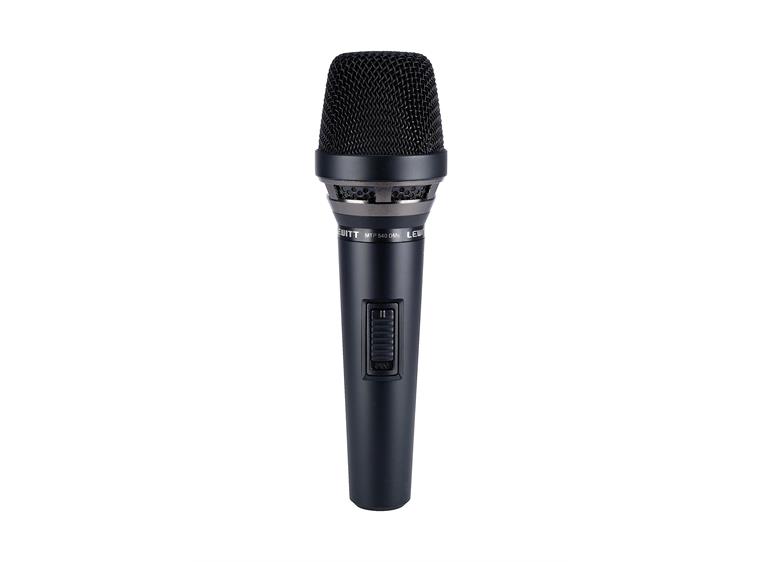 Lewitt MTP 550 DMS Dynamisk mikrofon Vokalmikrofon, med bryter